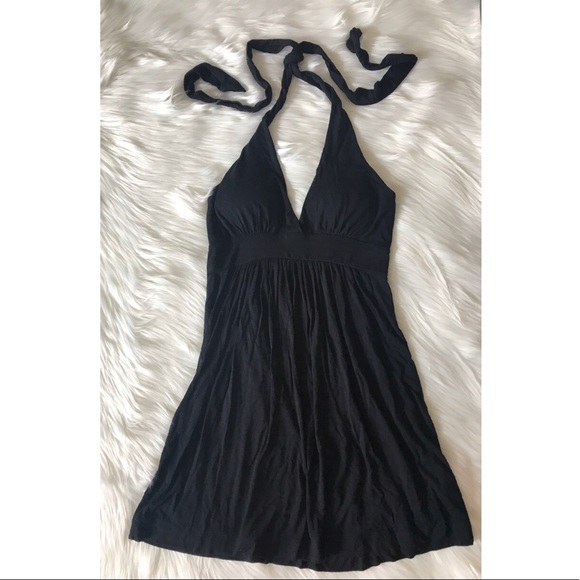 Forever 21 Dresses & Skirts - Black Halter Top Dress!